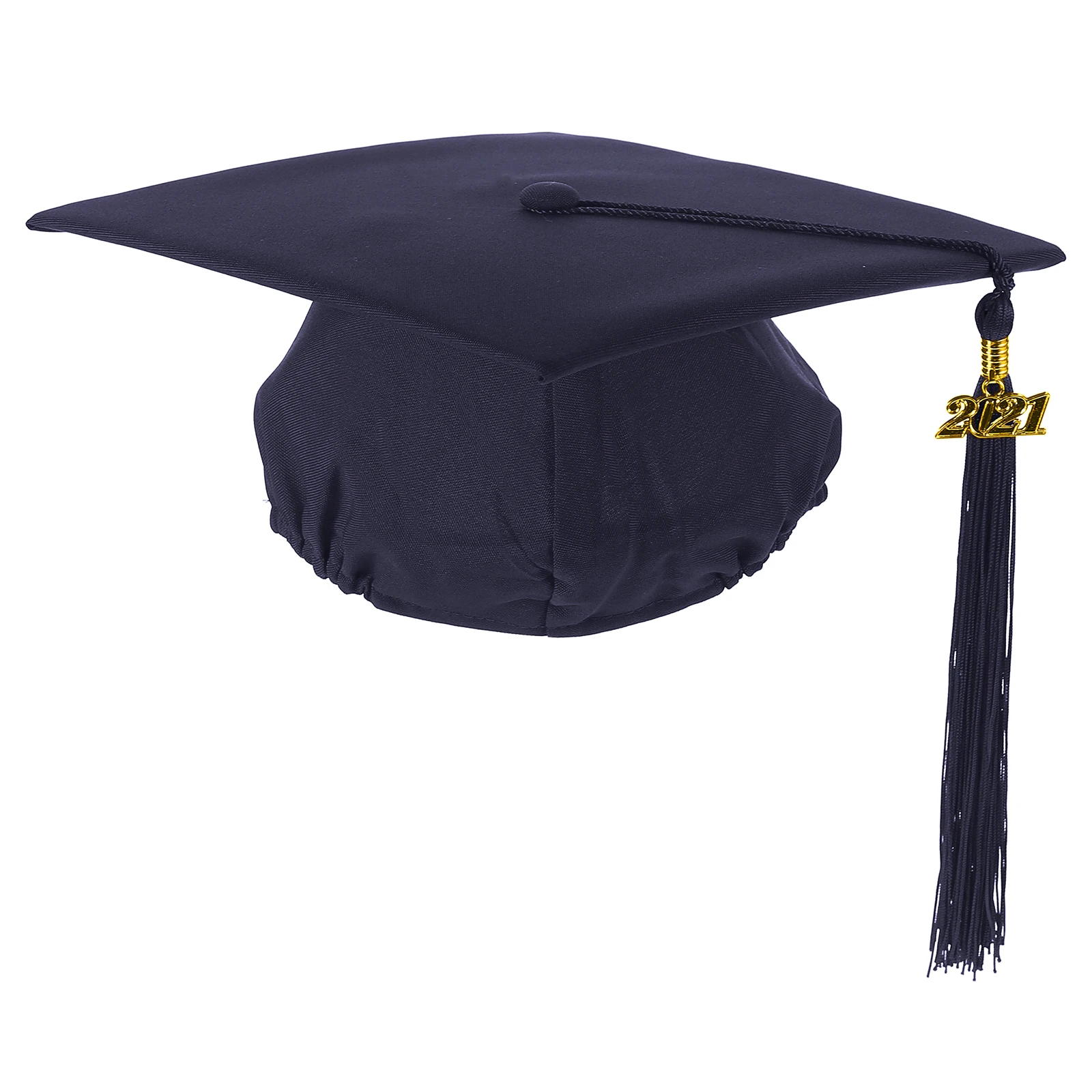 

Adjustable Graduation Hat Bachelor Cap Design Black Border Graduate Caps Woven Preschool