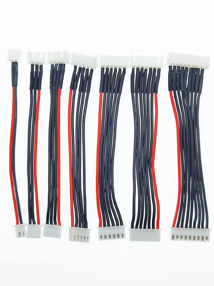 2S 3S 4S 5S 6S LiPo Balance Cable Charging Power Extension Wire 10CM  For RC Drones Rechargeable Lipo Battery DIY Toy