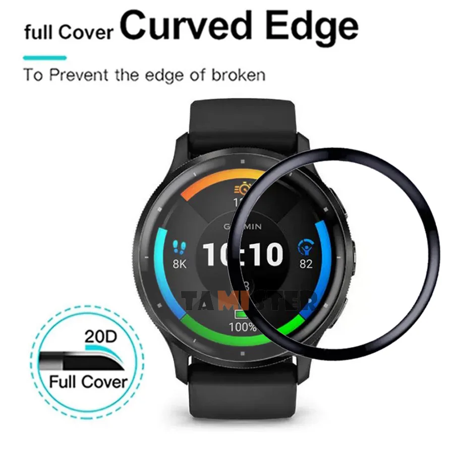 Protective Film For Garmin Venu 3 3S Smart Watch Screen Protector For Garmin Venu 2 Plus 2S Full Coverage Accessories Not Glass