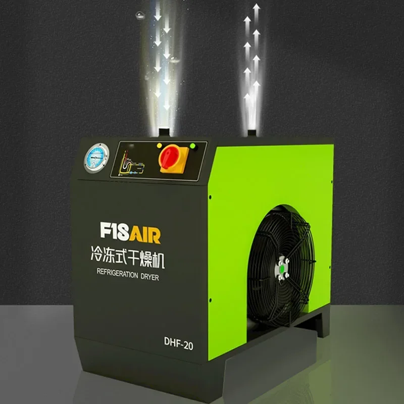 1pc Refrigeration Dryer Air Compression Separator Air Compressor Dryer Cold Dryer High Efficiency High Pressure Resis