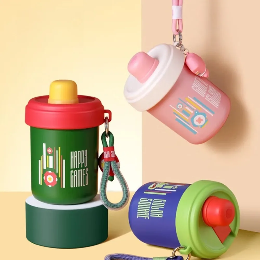 كوب كوكر كينج 480 مل ترمس محمول مع غطاء مضاد للانسكاب كوب ماء من الفولاذ المقاوم للصدأ ترمس بقطر كبير سهل التنظيف #1