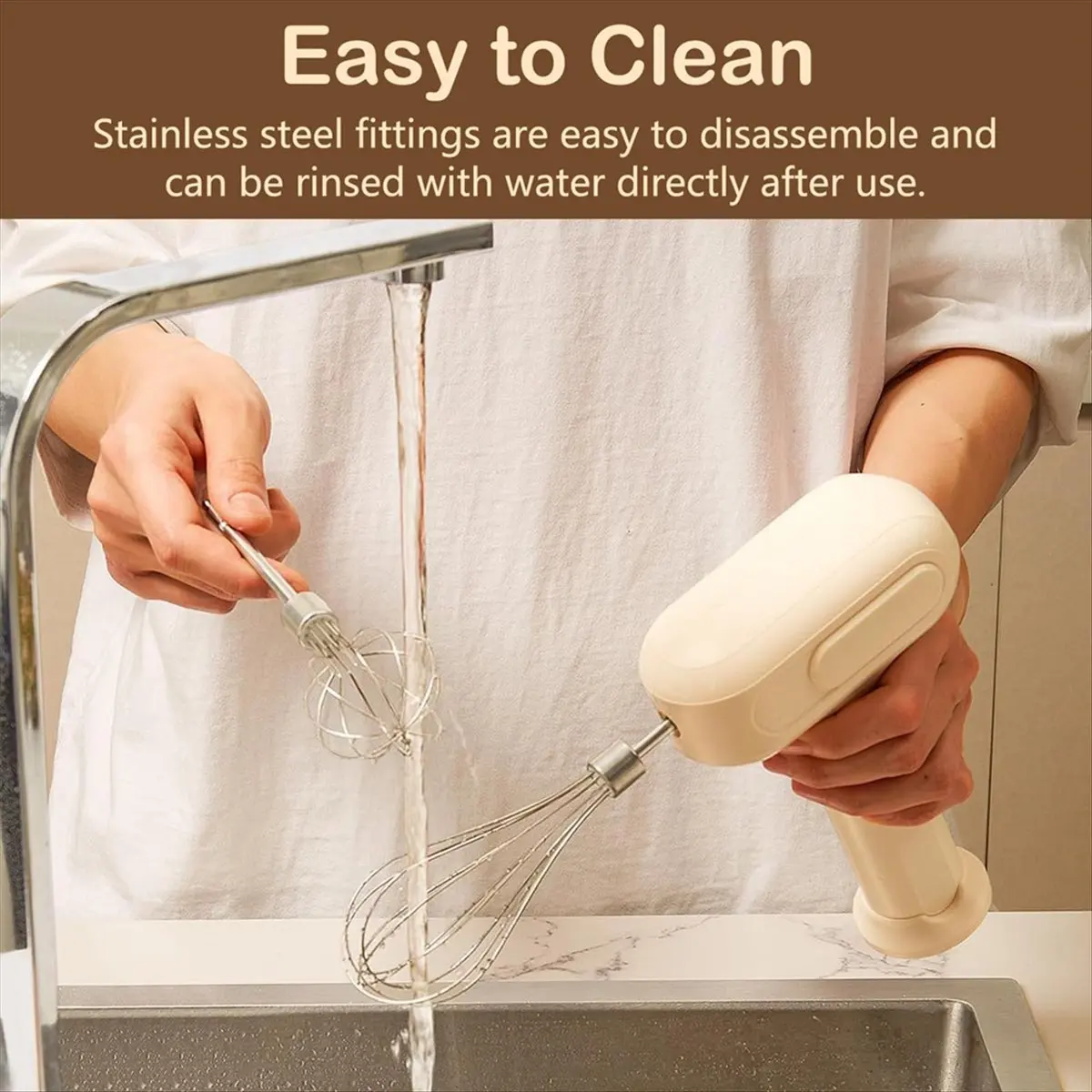 2026 Trend 3Pcs for Whisk Attachment, Replacement Beaters of Dough Hook and Whisk for & Hand Mixer