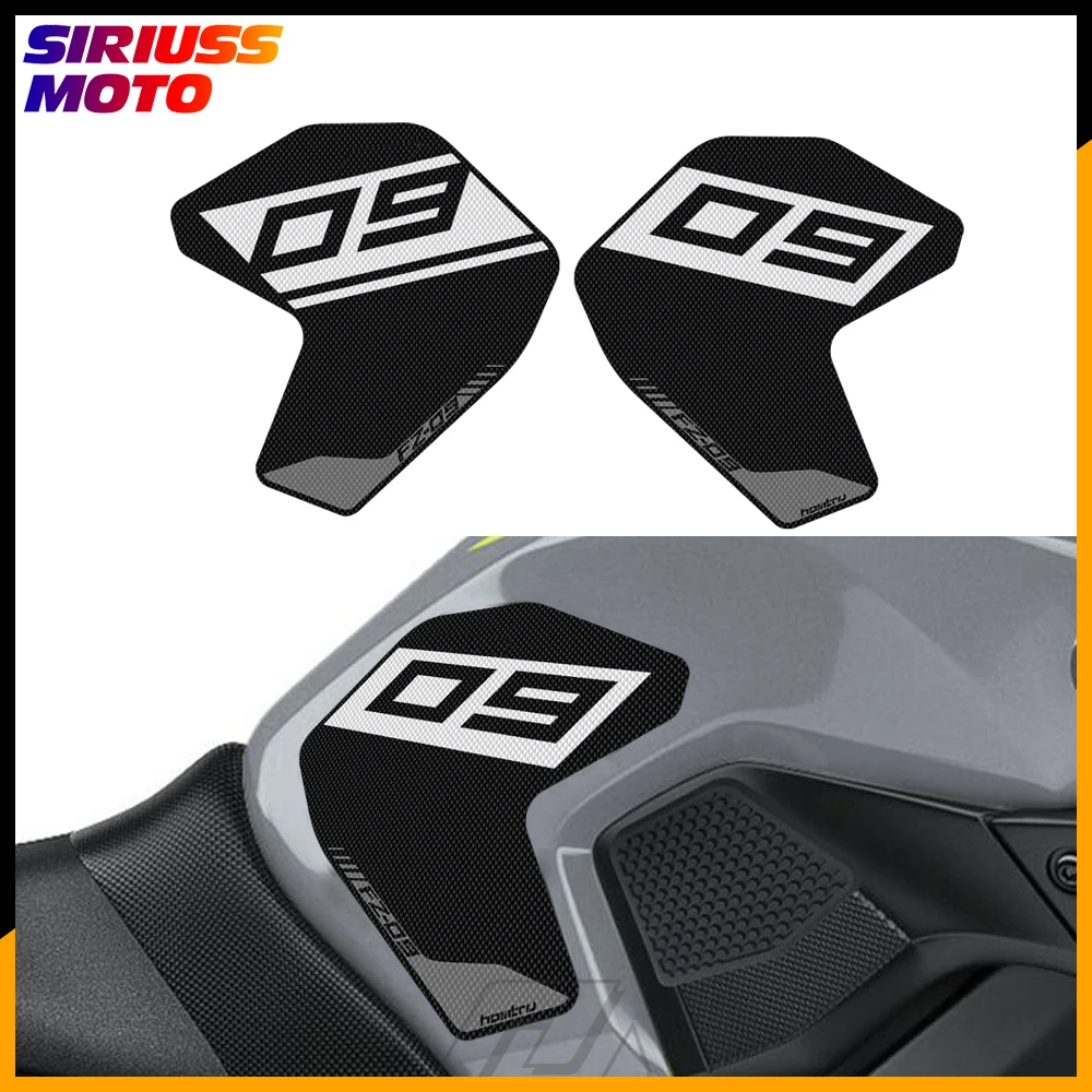 

Motorcycle Accessorie Side Tank Pad Protection Knee Grip Mat for Yamaha FZ-09 FZ09 2013-2020