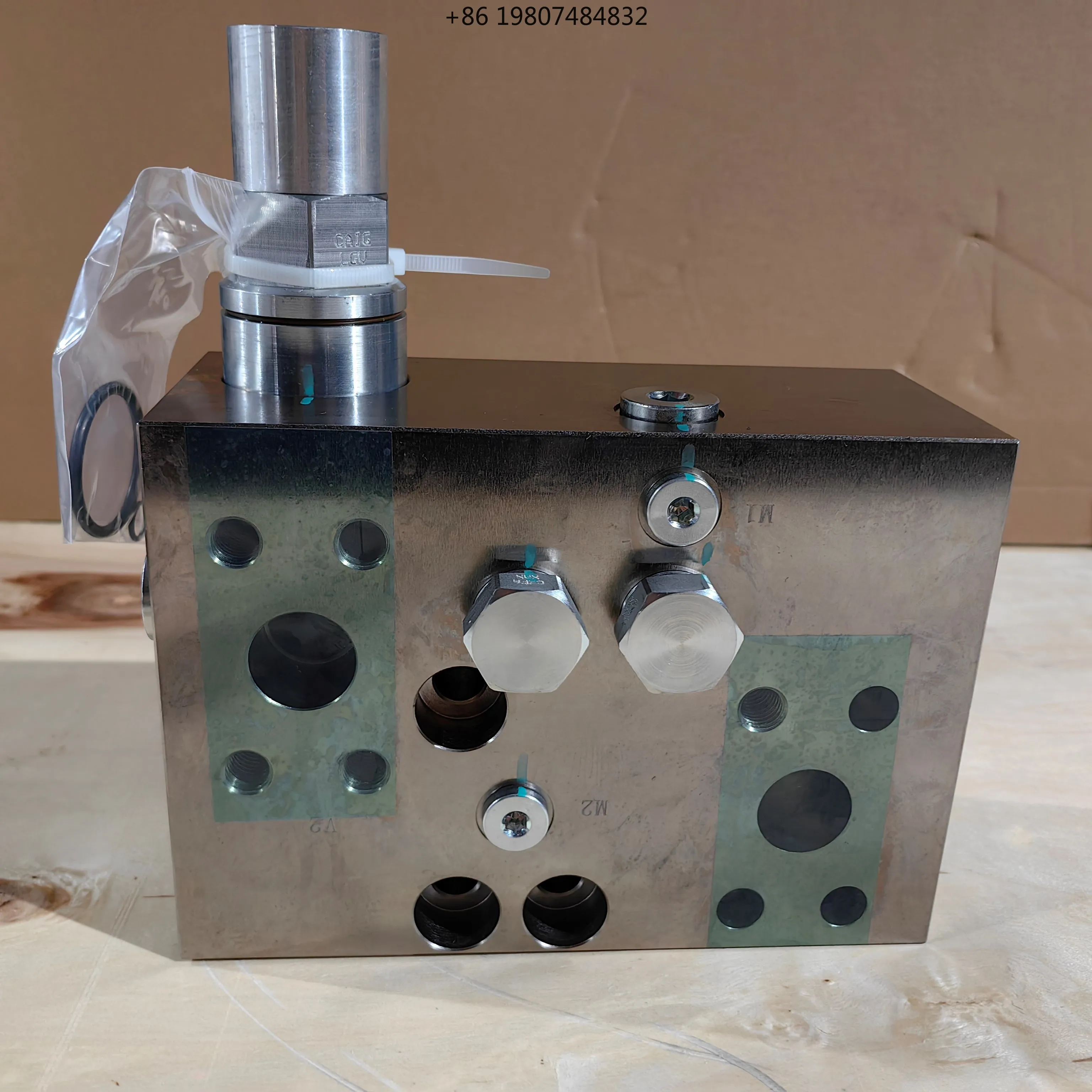 

Aliexpress Hot Sale Custom Aluminum Alloy Hydraulic Manifold Block Winch, 1 Year Warranty for Rotary Drilling Rig