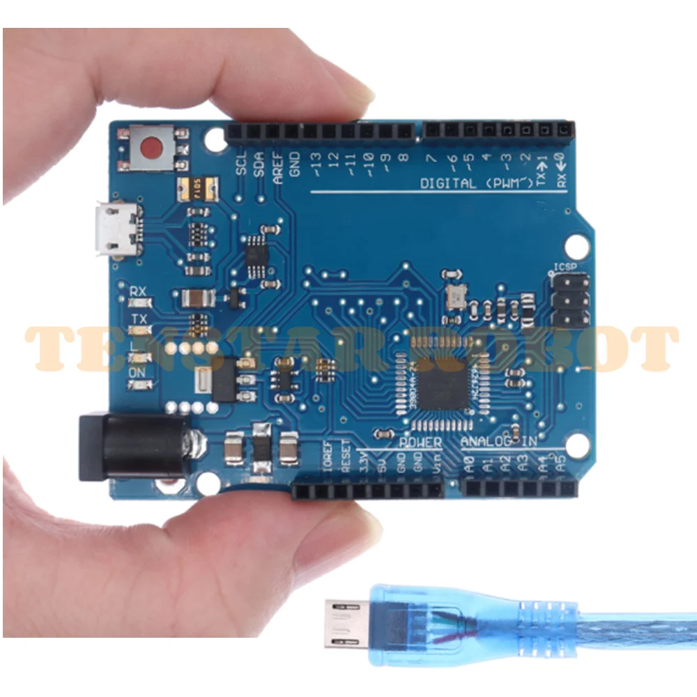 1set Leonardo R3 development board Board + USB Cable ATMEGA32U4 For Arduino