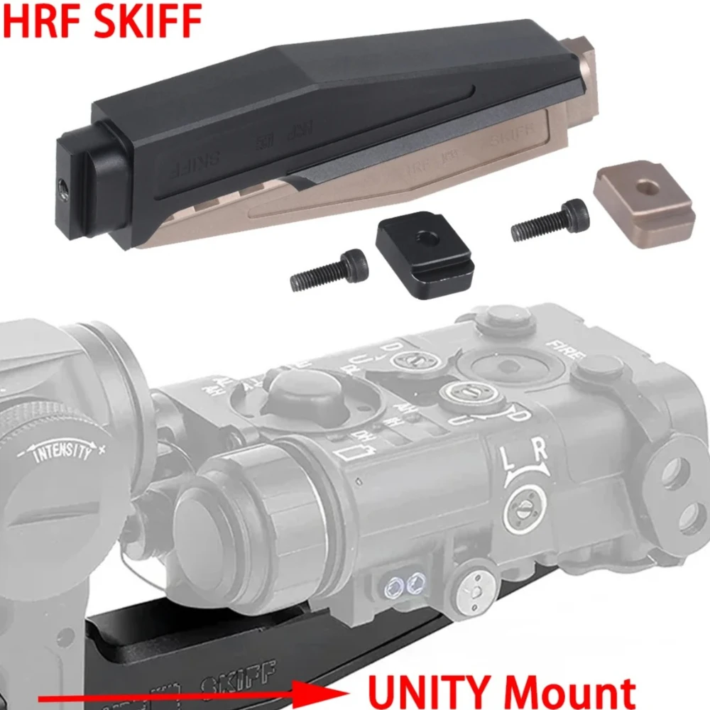 HRF SKIFF – capuchon à vis de montage, unité rapide Ftc 2.26 pouces, support de montage optique pour NGAL Laser T01 T02 G43 G33, accessoires de support de montant de portée