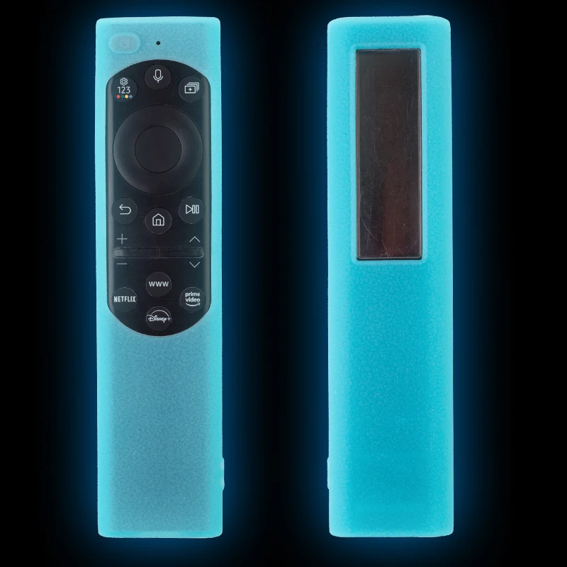 Silicone Case for Samsung Solar  2023 TM2360E BN59-01432A TM2361E BN59-01439A Smart TV Remote Anit-Lost with Lanyard