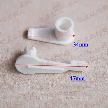 Svorky na stropní světla se šrouby, pevná svorka na stínidlo, plastová přezka pro LED svítidlo, stropní lampa, LED osvětlení, příslušenství 10 nejlepší prodej pružinové klipy pro stropní světla - №4