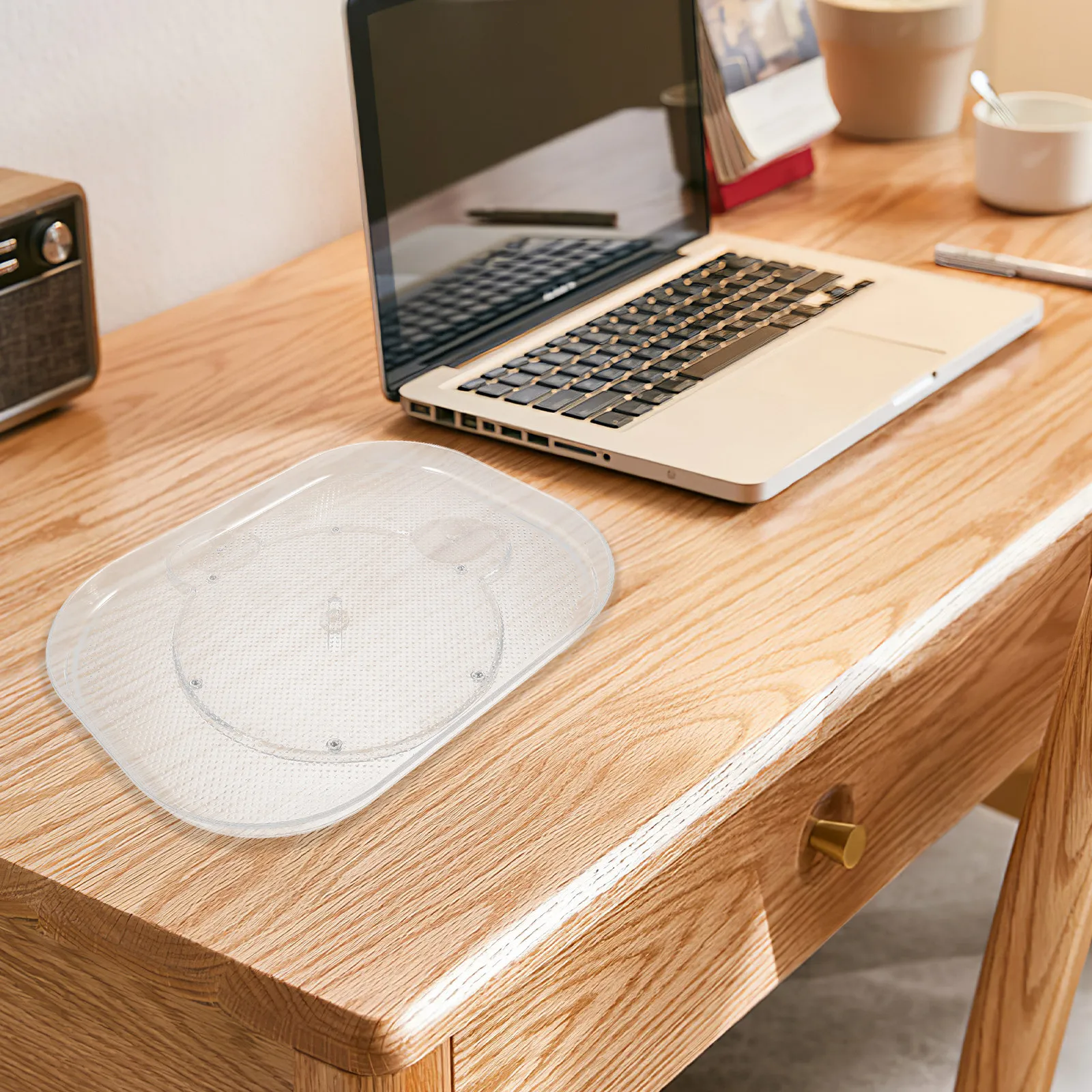 

Прямоугольный прозрачный вращающийся органайзер на 360 градусов для холодильника, многофункциональный, для кухонной столешницы и шкафа