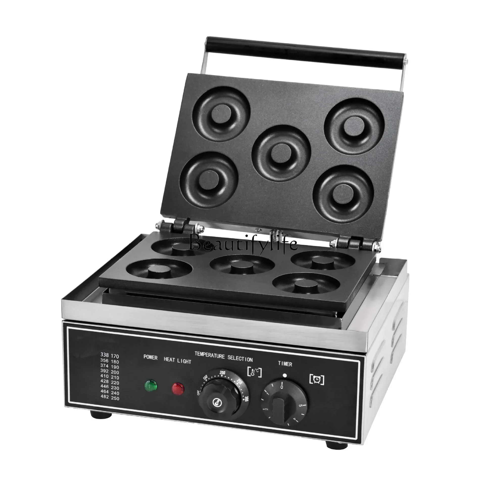 05-Nine grid donut machine electric cake machine snack equipment