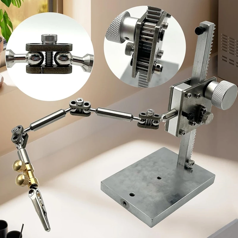 

Stop Motion Armature Kits,Stop Motion Animation Rigging and Winder, with 5 Connectors for Animators, Time-Lapse, (26CM)-A69M