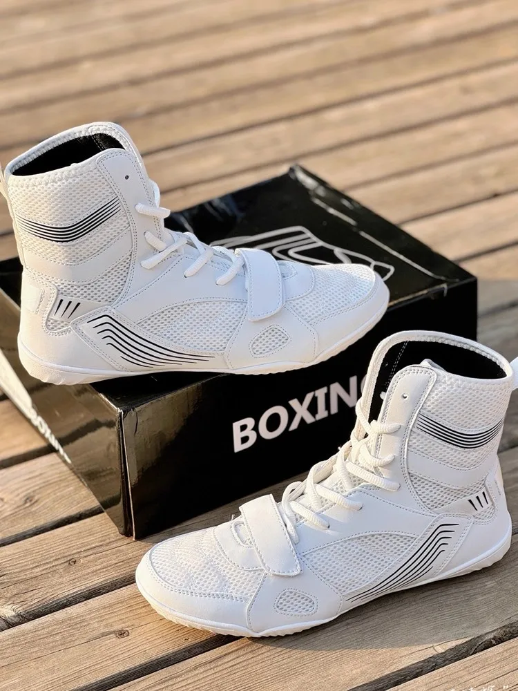 صيف جديد أحذية المصارعة الملاكمة اللياقة البدنية أحذية رجالي الدانتيل يصل أحذية رفع الأثقال أحذية المصارعة الرجالية أحذية المصارعة النسائية #4