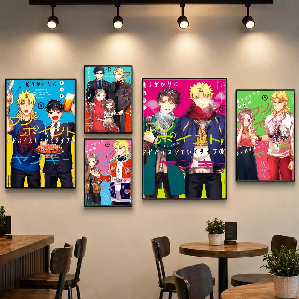 Anime Comedy Delinquents Hacks Poster PP Paper Wall Art for Living Rooms Bars Cafes Stylish Home Decor Gift