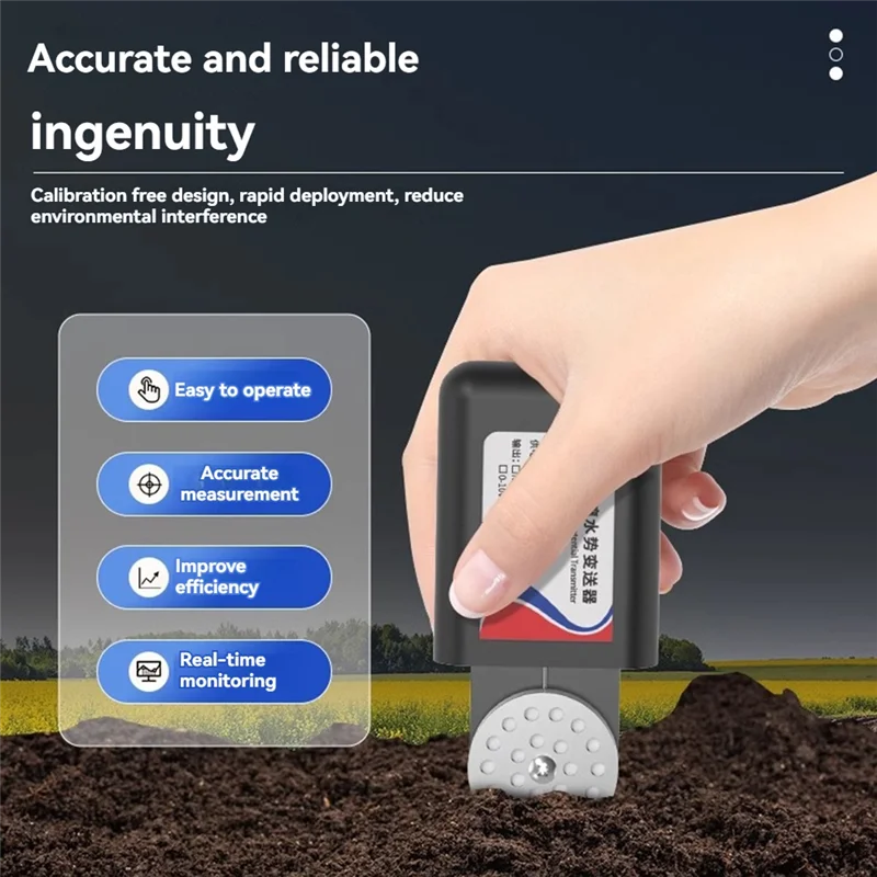 

AM-Soil Heat Flux Transmitter Sensor Soil Water Potential Sensor Forhydrological Ecology Determination Smart Agriculture