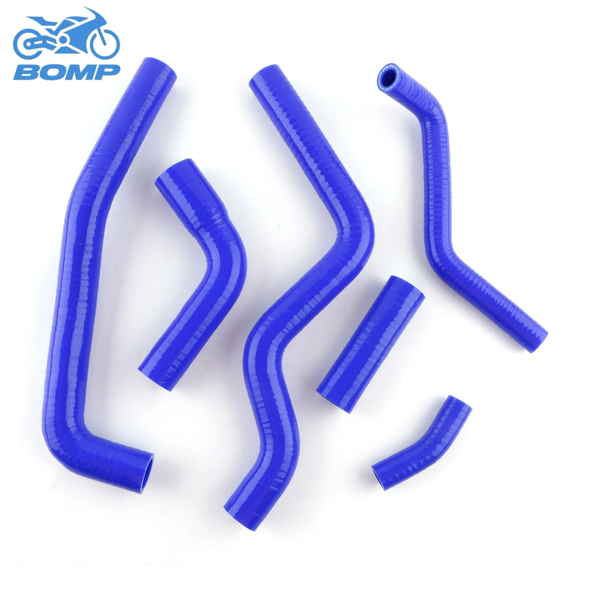 FOR YAMAHA FZ6 S2 2008+ FZ6S2 2009 2010 2011 2012 2013 2014 2015 Silicone Radiator Hoses Tubes Kit Piping 6Pcs