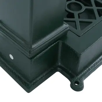 戶外立式水龍頭(綠色)| 復古風格,落地式,鑄鐵/鋼製,73厘米高,適用於花園和農場的獨立式水龍頭 10 最佳銷售 水龍頭花園 - №5