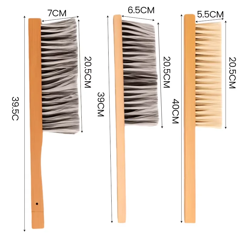Beekeeping Tools Wood Honey Brush Wasp bee Sweep Beekeeping Equipment Horse Tail Hair New Bee Brush For Cleaning Apiculture