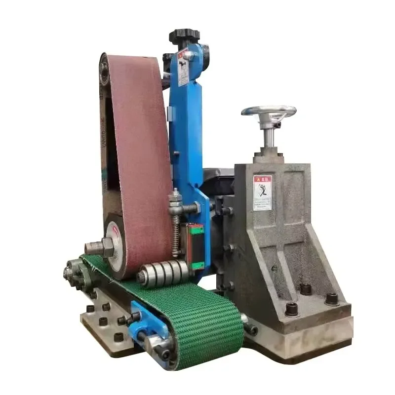Small Automatic Stainless Steel Burr Grinding Flat Polishing Machine for Metal Surface Finishing Deburring and Smoothing Tool
