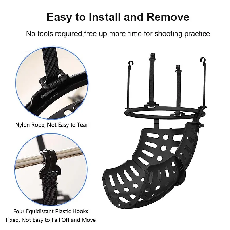 مدرب نقطة إطلاق النار 360 درجة، معدات تدريب مساعدة الارتداد لكرة السلة #5