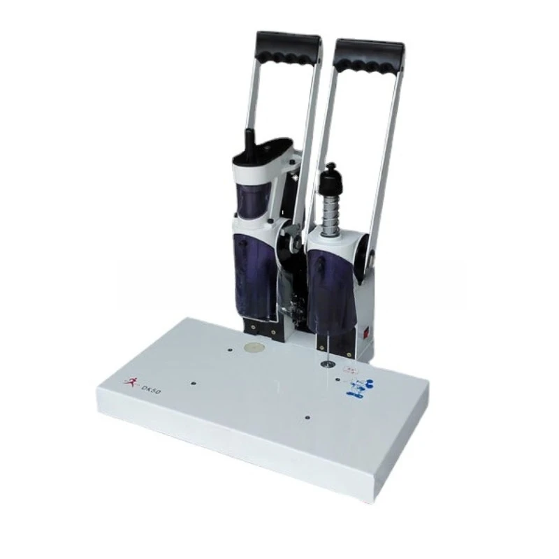 DK50 Electric Financial Binding Machine, Ledger Binding Machine Riveting Pipe, Electric Punching Machine