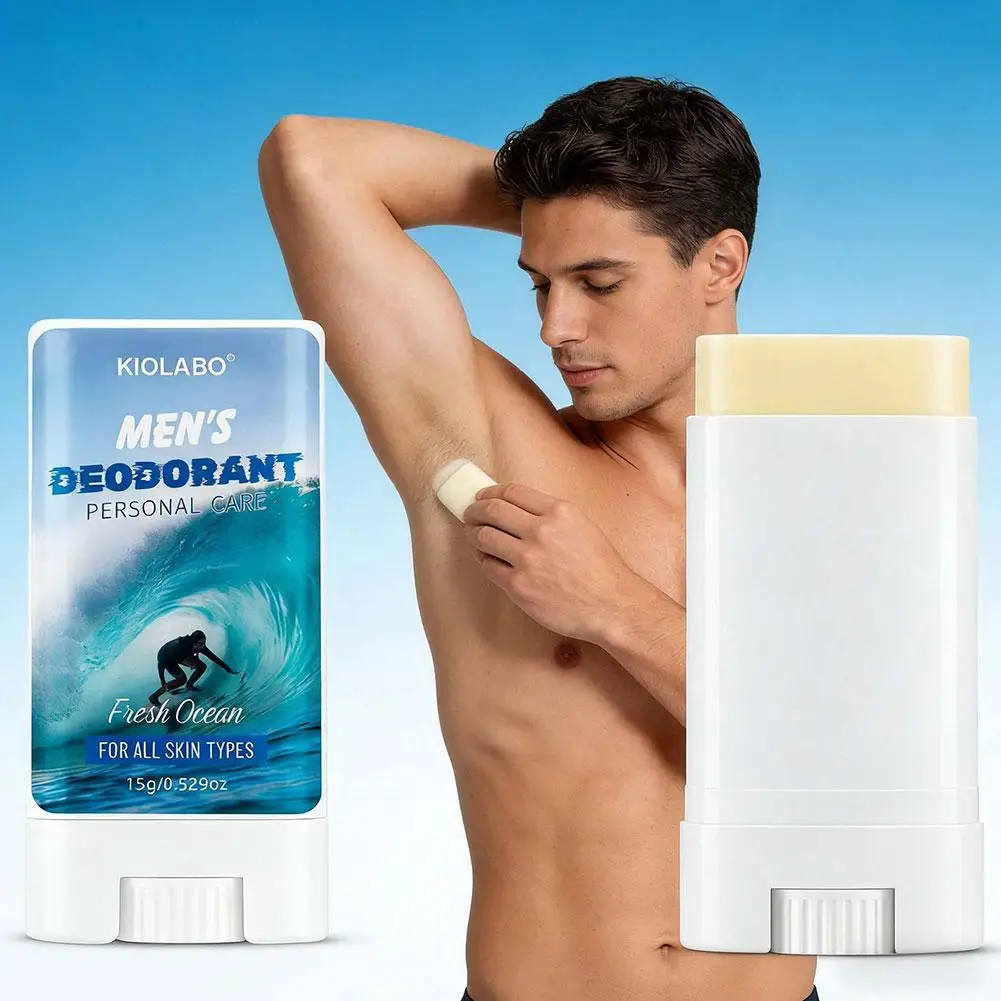 

Мужской дезодорант-стик Fresh Ocean, без алюминия, 72-часовая защита от запаха, для всех типов кожи, твердый дезодорант-стик