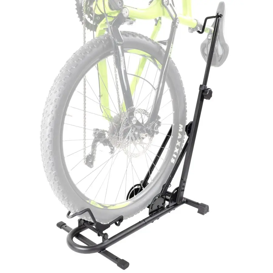 

Напольная подставка для велосипедов HAND Upright Bike Stand: Премиум-качество, вертикальная и горизонтальная регулировка, для хранения горных и шоссейных велосипедов