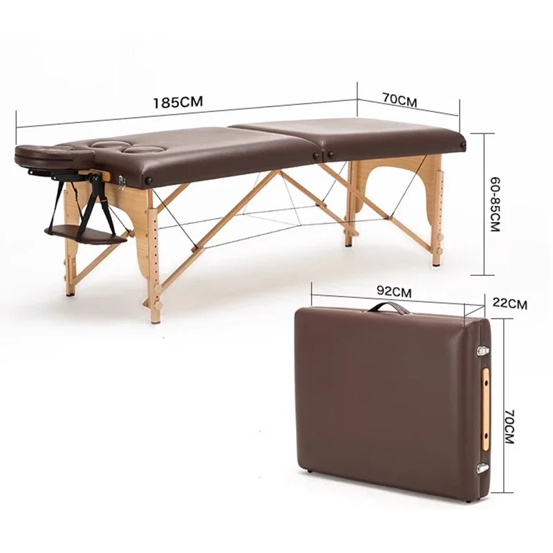 Portable Professional Folding Stretcher Bed Bed Cosmetic Table Aesthetic Massage Tattoo Furniture Katlanır Yatak Lash Recliner