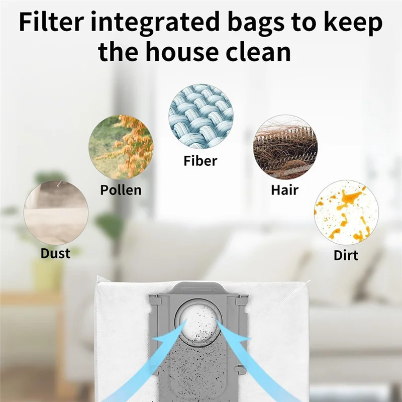 Lite-escova lateral principal mop filtro saco de pó limpeza escova de rolamento para roborock s8 plus s8 + s8 pro ultra g20 robô vácuo replaceme