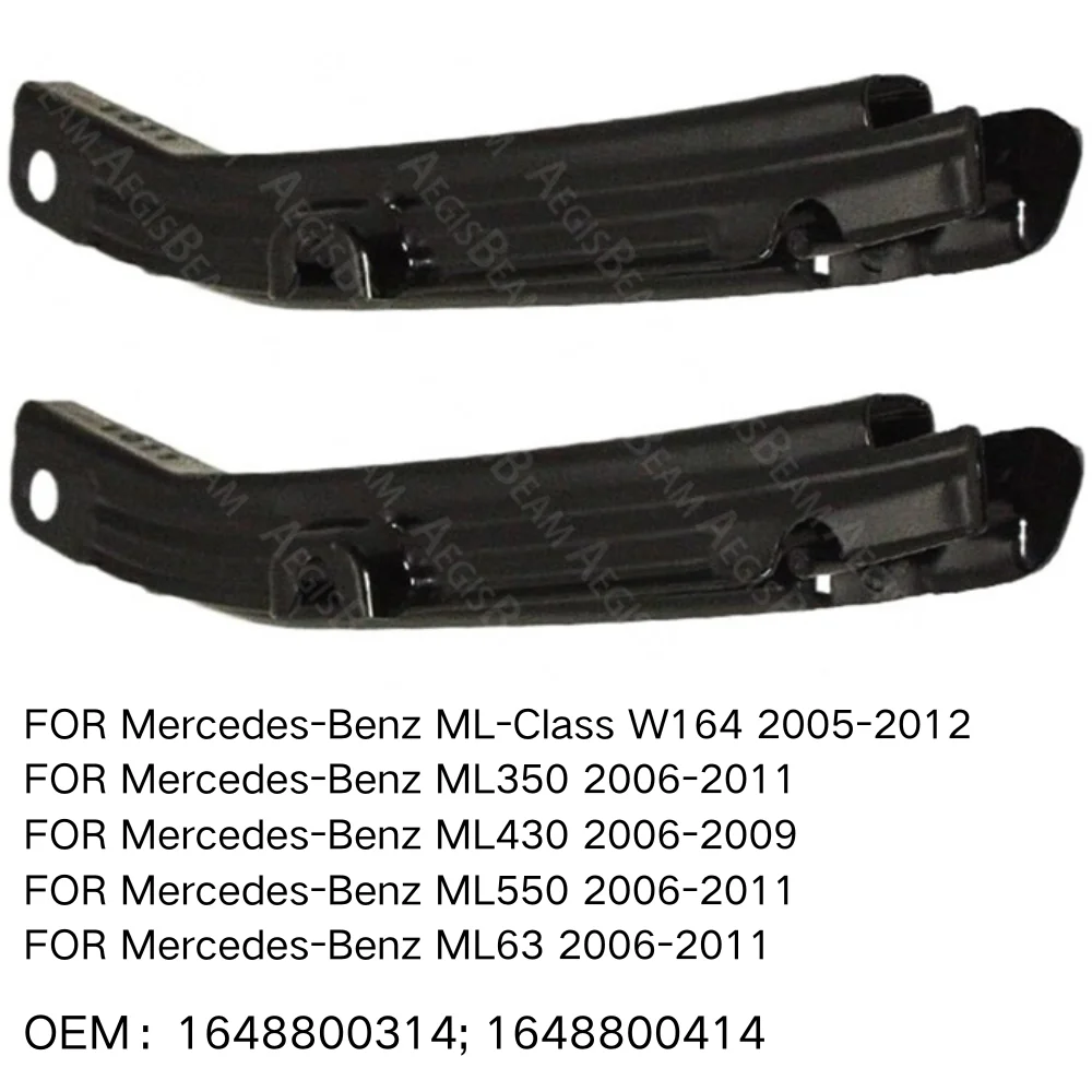 

Front Bumper Retainer Bracket Spacer Support FOR Mercedes-Benz ML-Class W164 ML350 ML430 ML550 ML63 2005-2012 1648800314