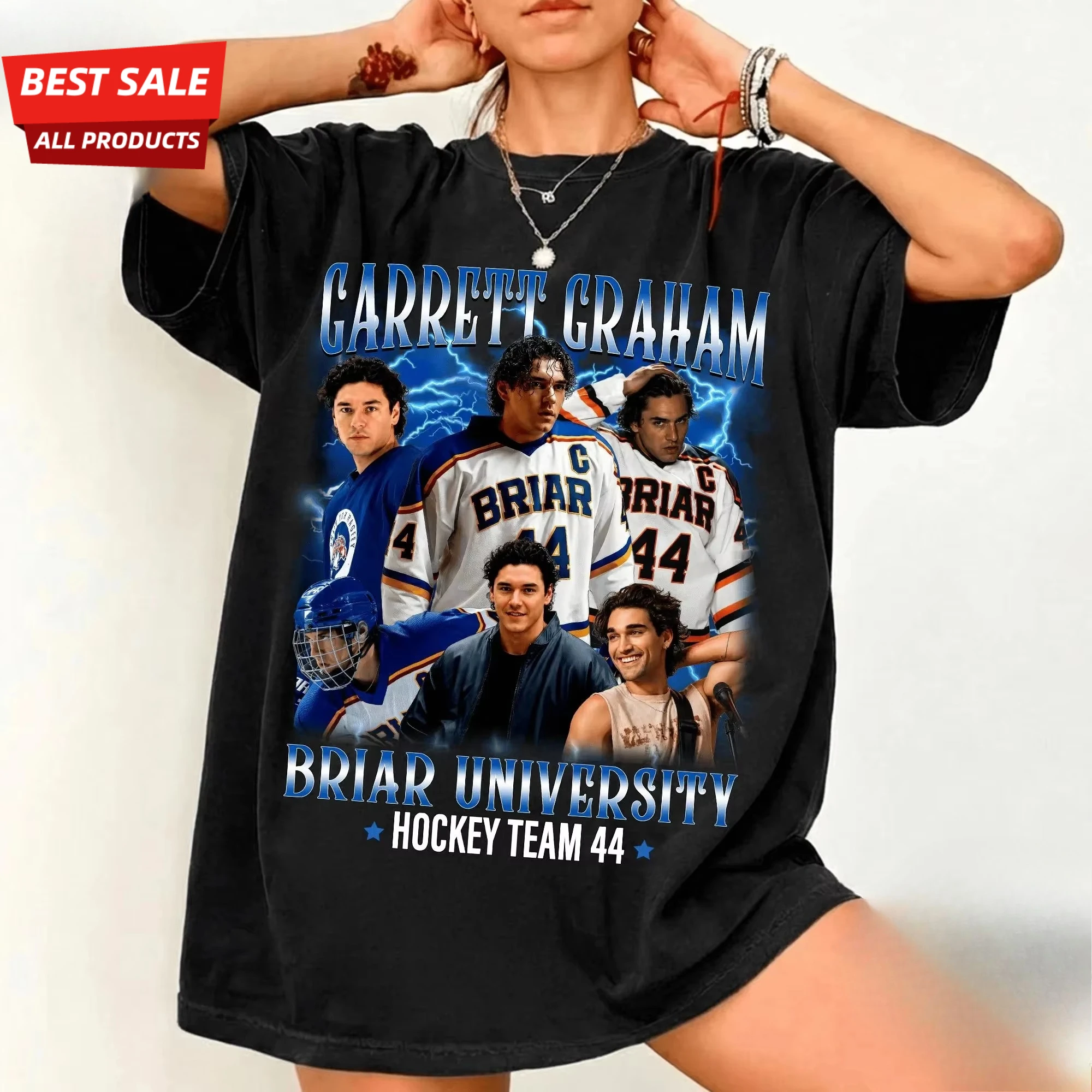 2026 TV Off Campus Briar University Graham 44 T-shirt Men Women Summer Cotton Clothing Casual Fashion Short Sleeved Tee Unisex