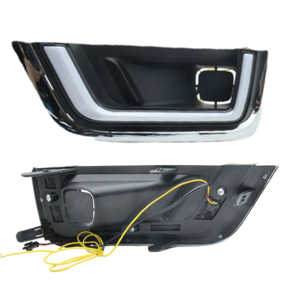 Enhanced Visibility LED Daytime Running Light Dual Functionality Amber White Fit for Toyota Land Cruiser LC300 2022-2023