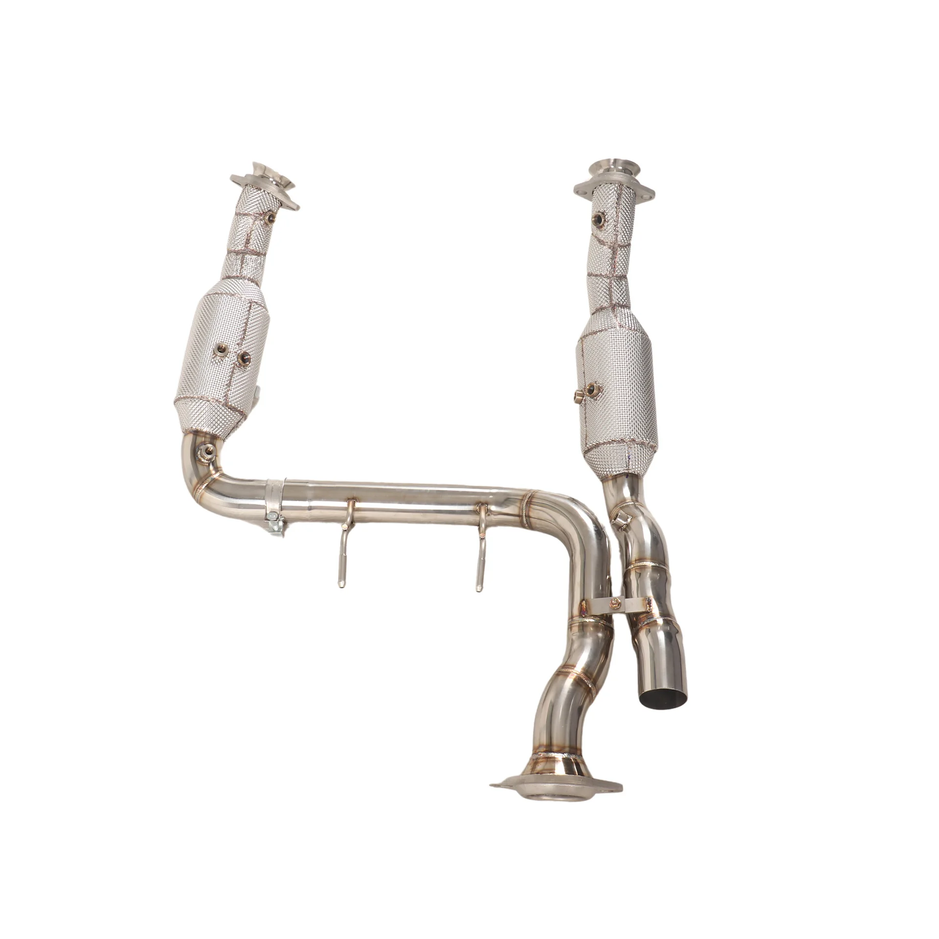 

YT Downpipe For Ford Raptor 3.5T F150 SS304 Stainless Steel Performance Catless Exhaust System