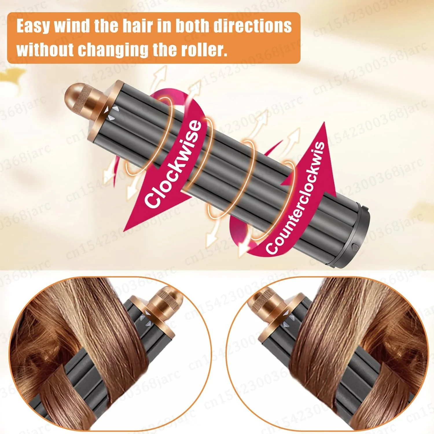 Upgraded Adapter Hair Dryer Automatic Curling Nozzle For Dyson Supersonic HD16 Nural Hair Dryer Accessories Cylinder Comb Nozzle