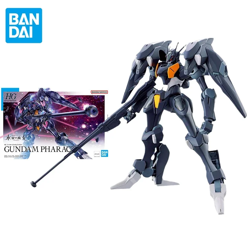 В наличии Bandai Original Gundam ПВХ Модель Комплект Аниме Фигурка Ведьмы Из Меркурия HG GUNDAM PHARACT Игрушки Праздничные Подарки