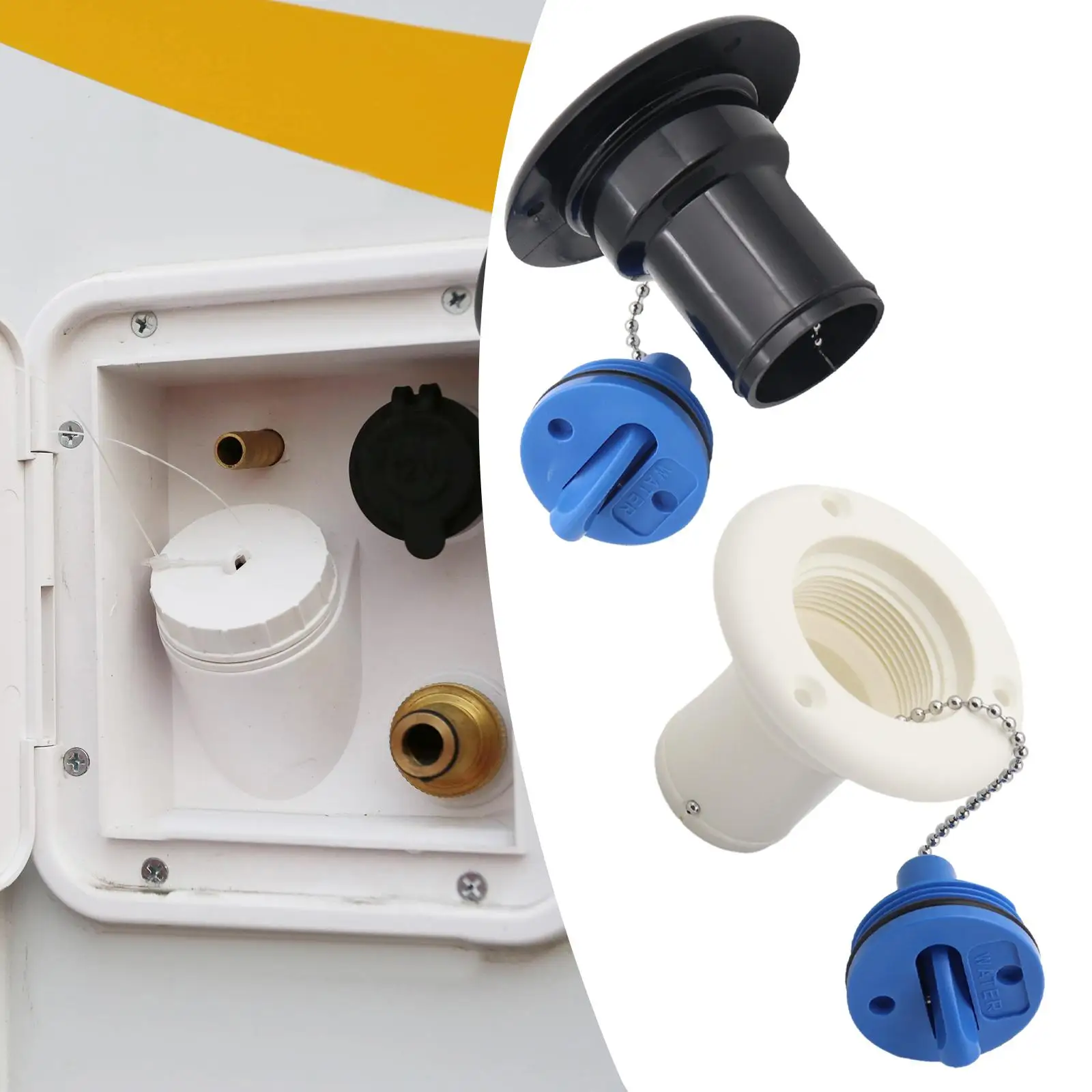 

Запасные части впускного отверстия люка для наполнения пресной воды на колесах для аксессуаров для лодок