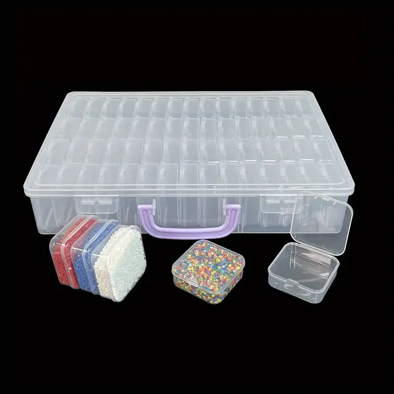 A 60-Bin Plastic St…