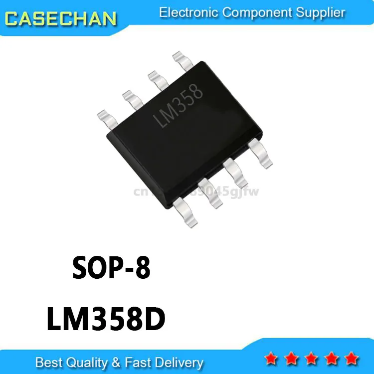 10PCS New and Original LM358D LM358 SOP-8  LM358DR LM358D 