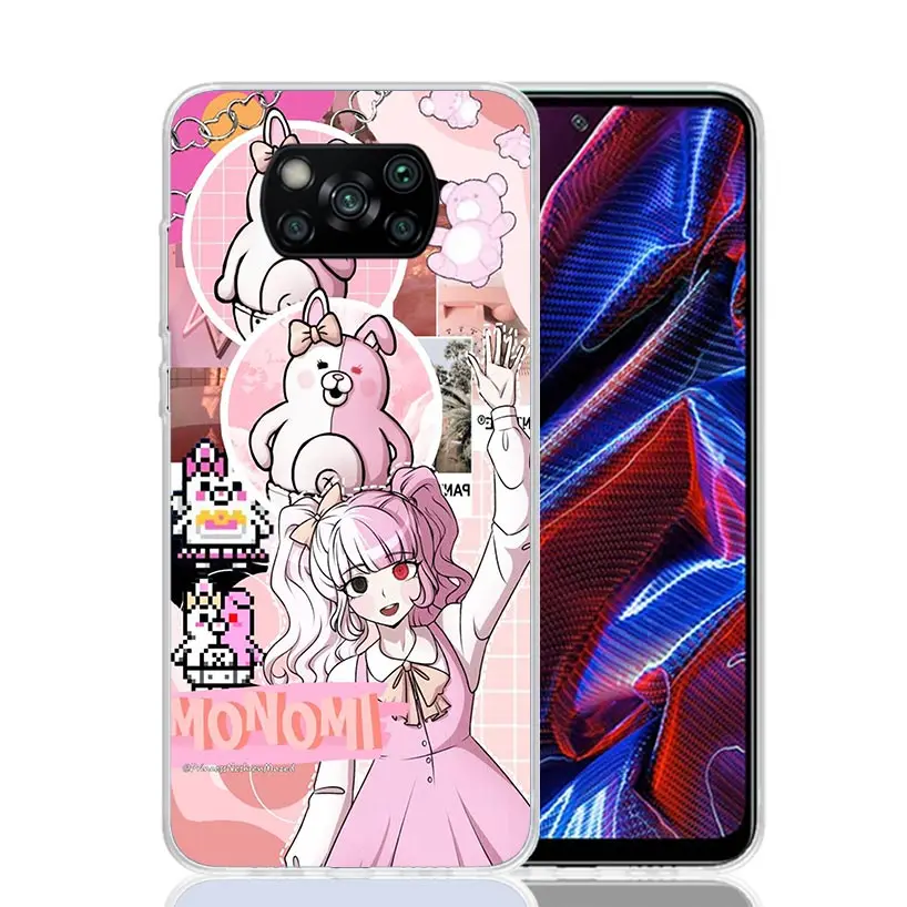 Danganronpa Trigger Happy Havoc For Xiaomi Poco X6 X3 Nfc X5 X4 F6 F5 Pro Phone Case F4 Gt F3 F2 F1 M5S M4 M3 M2 5G Fundas Coque