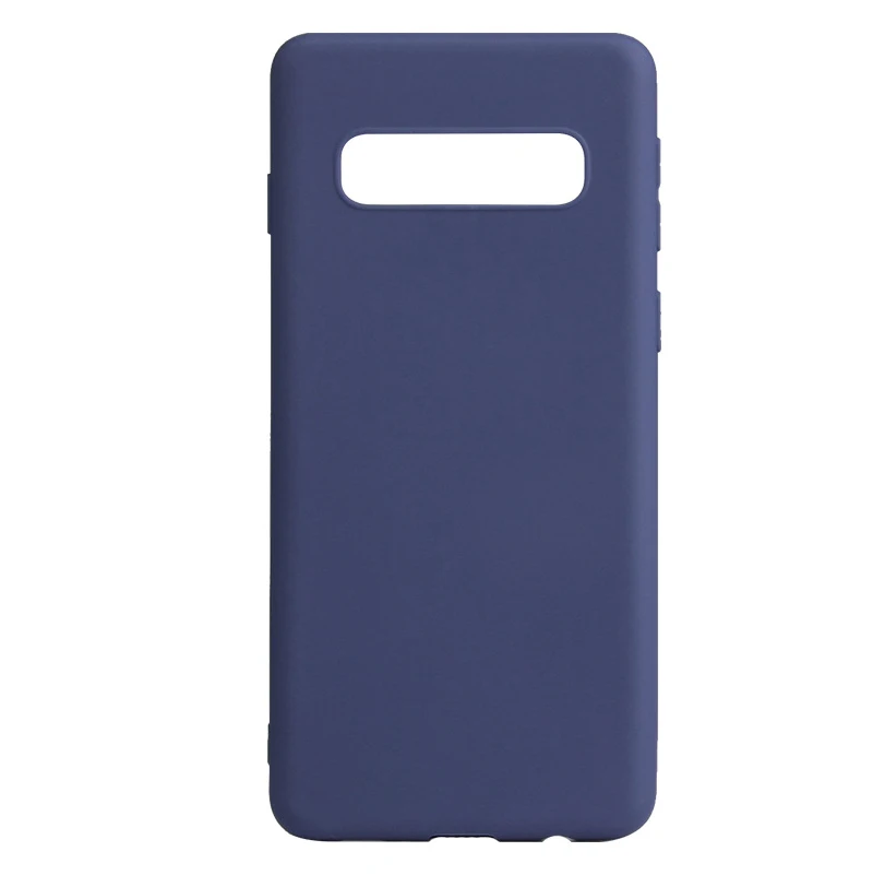 Candy color silicone phone case on for samsung galaxy s10 5G s10e s10 plus s9 s8 s7 edge Note 8 Note 9 soft tpu back cover coque