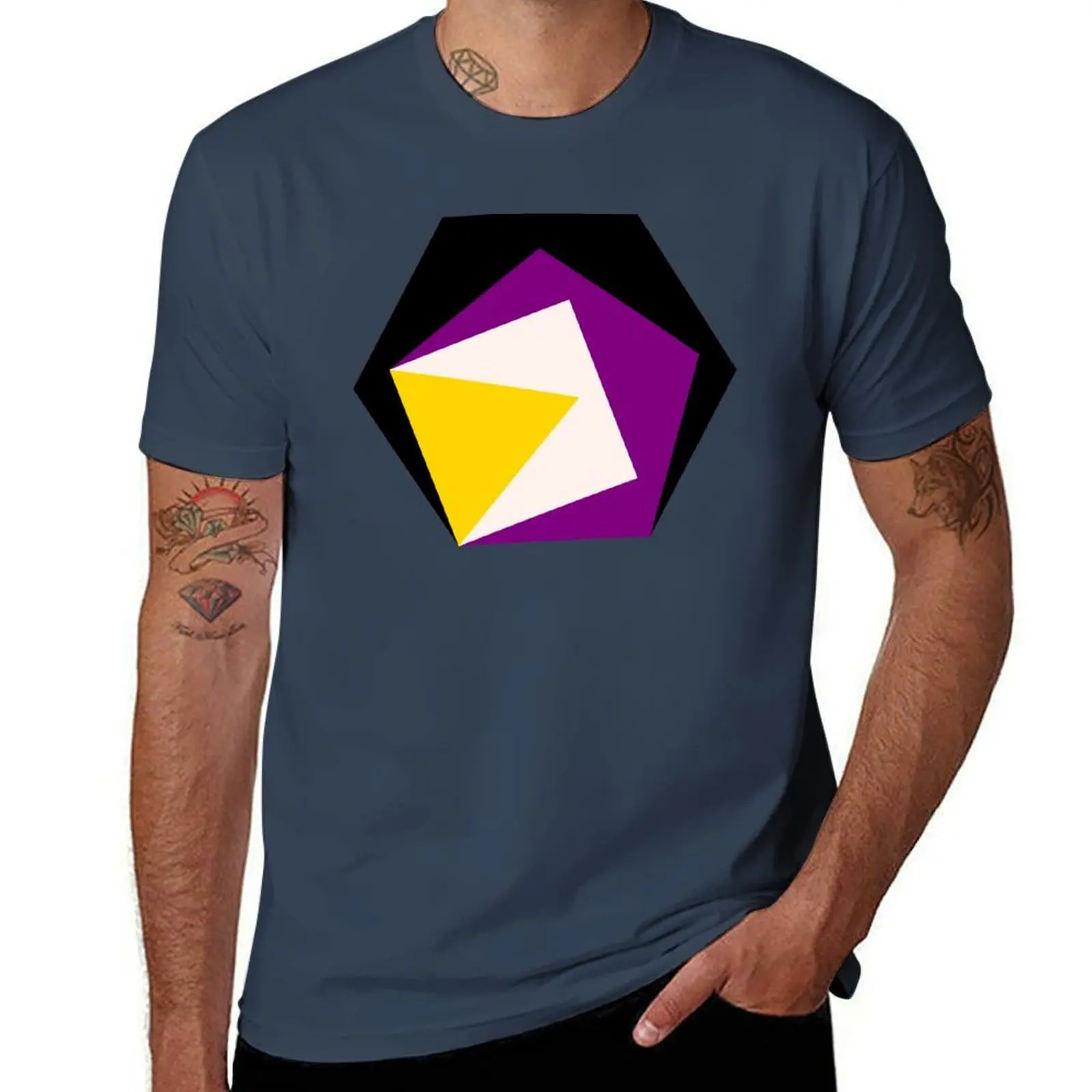 1 NONBINARY Variation T-Shirt Plus Size Quick Dry Sports Tee