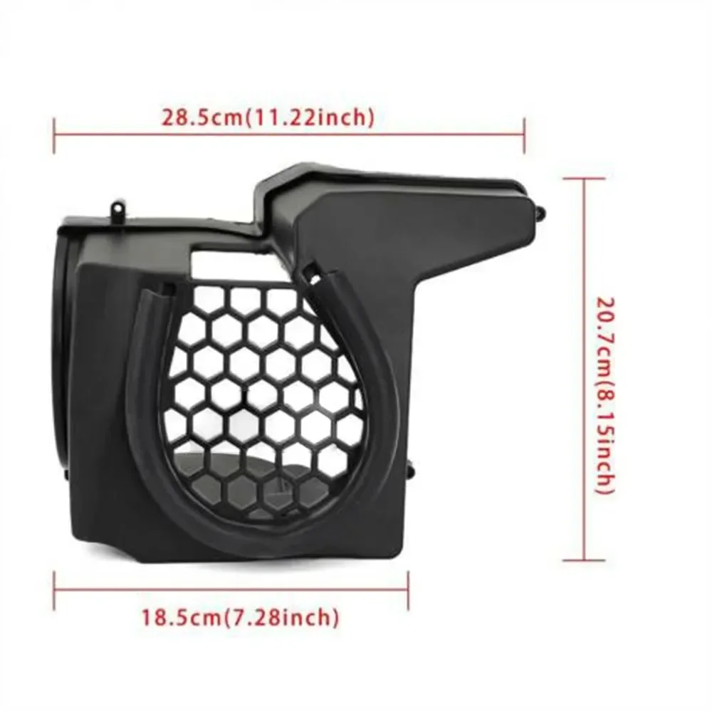 Carhome caixa de entrada de ar grade capa capa airbox filtro kit de ventilação proteção para ford focus kuga escape 12-18 estilo do carro accessor