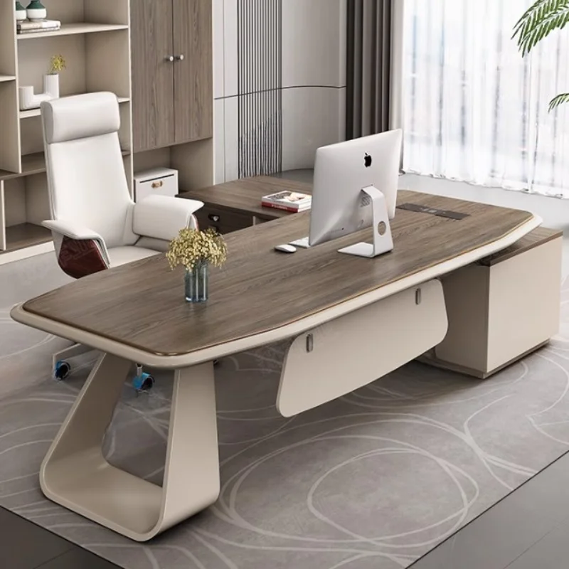 Modern Office Computer Table Base Storage Writing Executive Computer Desks Nordic Tavolino Unique Furniture Backyard Furniture