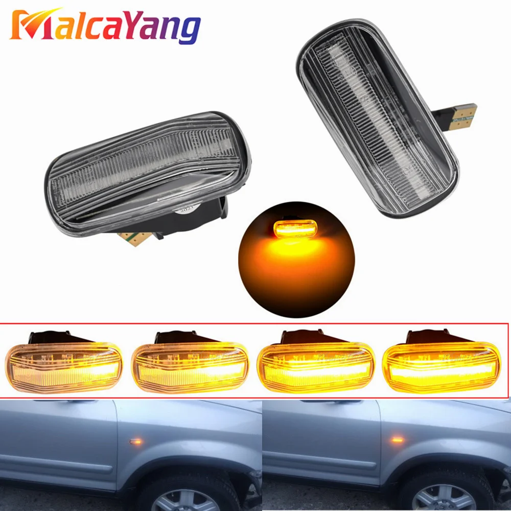 Dynamic LED Blinker Side Marker Turn Signal Light For Honda CRV Accord Civic Jazz Stream Integra DC5 City Odyssey Acura RSX NSX