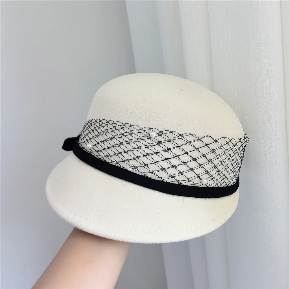 

Зимние шерстяные фетровые фетровые шляпы в стиле милитари, модные женские теплые бейсболки, уличная повседневная классическая купольная конная шапка