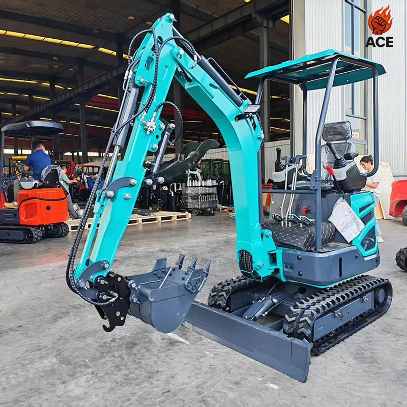 

Free Shipping 2 ton Crawler Mini Excavator kubota 2 Ton Hydraulic Excavator Bagger farm Mini Excavator for customized