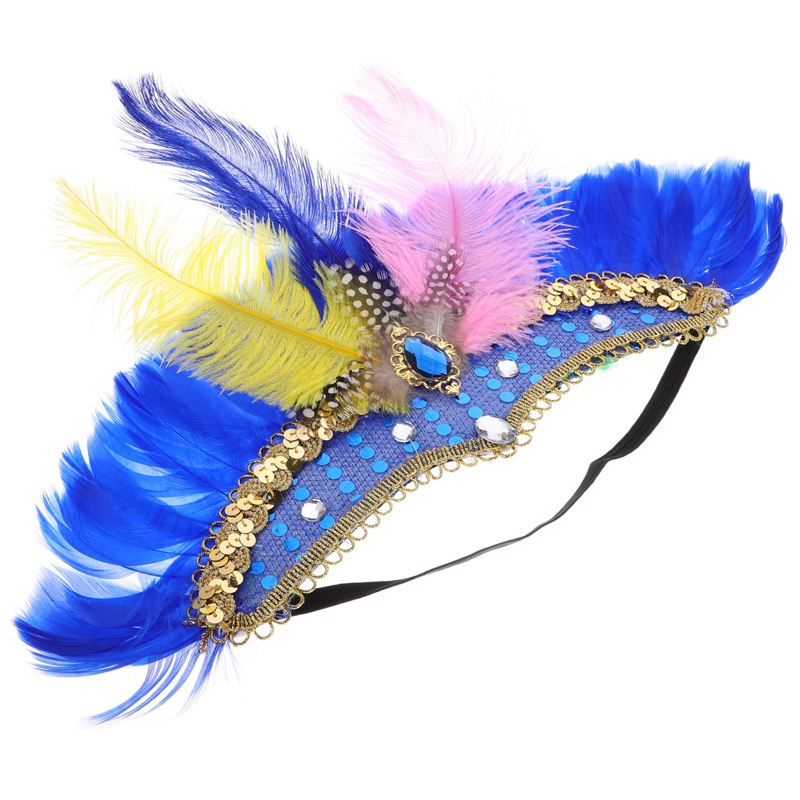 

Headb s Holiday Headdress Hair Flapper Accessories Adjustable Carnival Headpieces Women Belly Dance Christmas