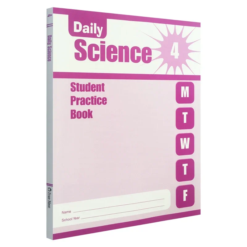 

Evan-Moor Daily Science Grade 4 SE Workbook,aged 8 9 10 11, English book 9781596739314