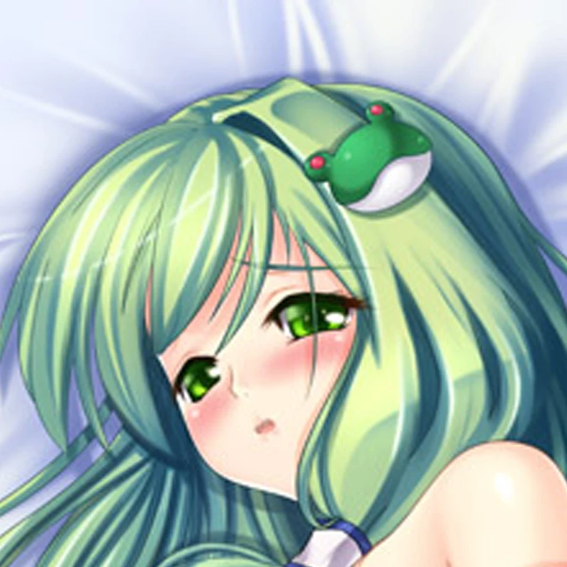 Anime Dakimakura Pillow Cover Sanae Kochiya Double Sided Print Pillow Case 120cm-180cm Custom Cartoon Character DIY Home Decor