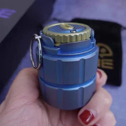 Titanium Sealed Waterproof Survival Bin EDC Storage Cans Storage Box Tea Cans Medicine Bottles Decompression Toys