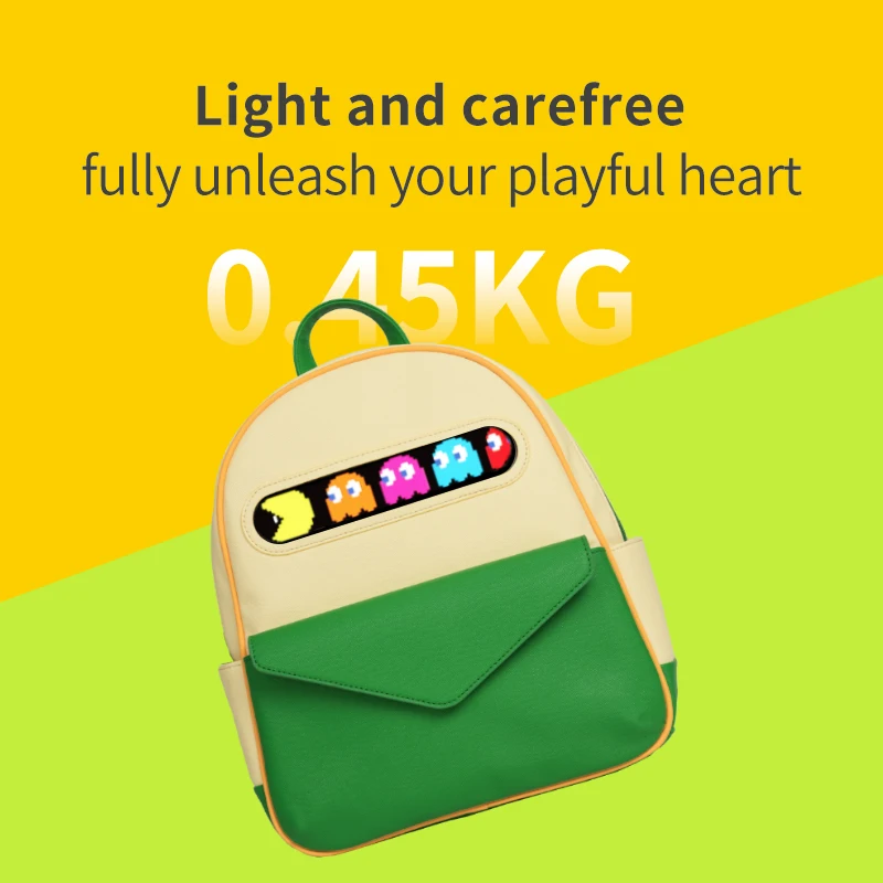 LOY شاشة LED ذكية للأولاد والبنات حقيبة مدرسية بمروحة ثلاثية الأبعاد حقيبة ظهر مدرسية عصرية للجامعة الجامعية حقيبة ظهر جديدة